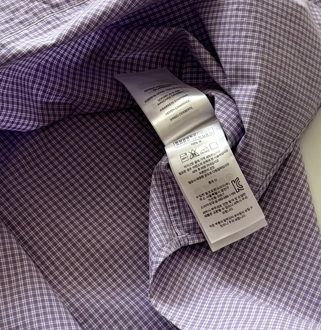 Polo 폴로랄프로렌 깅엄 체크 셔츠 상품이미지5