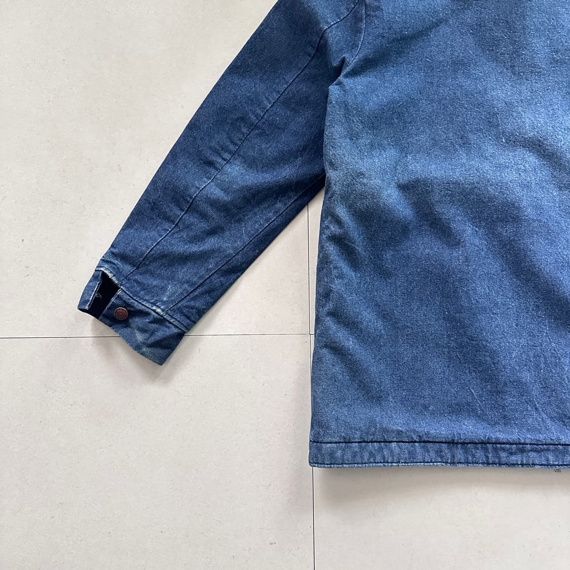 80s [40] 빈티지 빅벤 Big Ben 데님 초어 자켓 (USA산) 상품이미지10