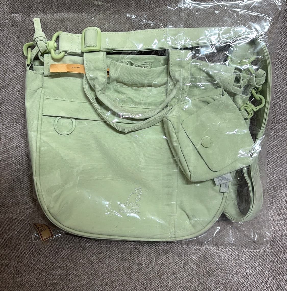 캉골 제리 IV 토트백 라이트그린 상품이미지2