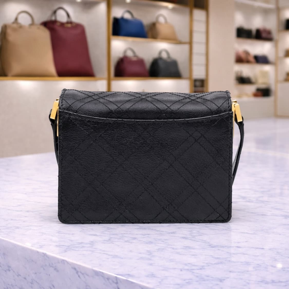 [S급] 마르니 스티치 트렁크백 미니 판매합니다!!! 상품이미지2