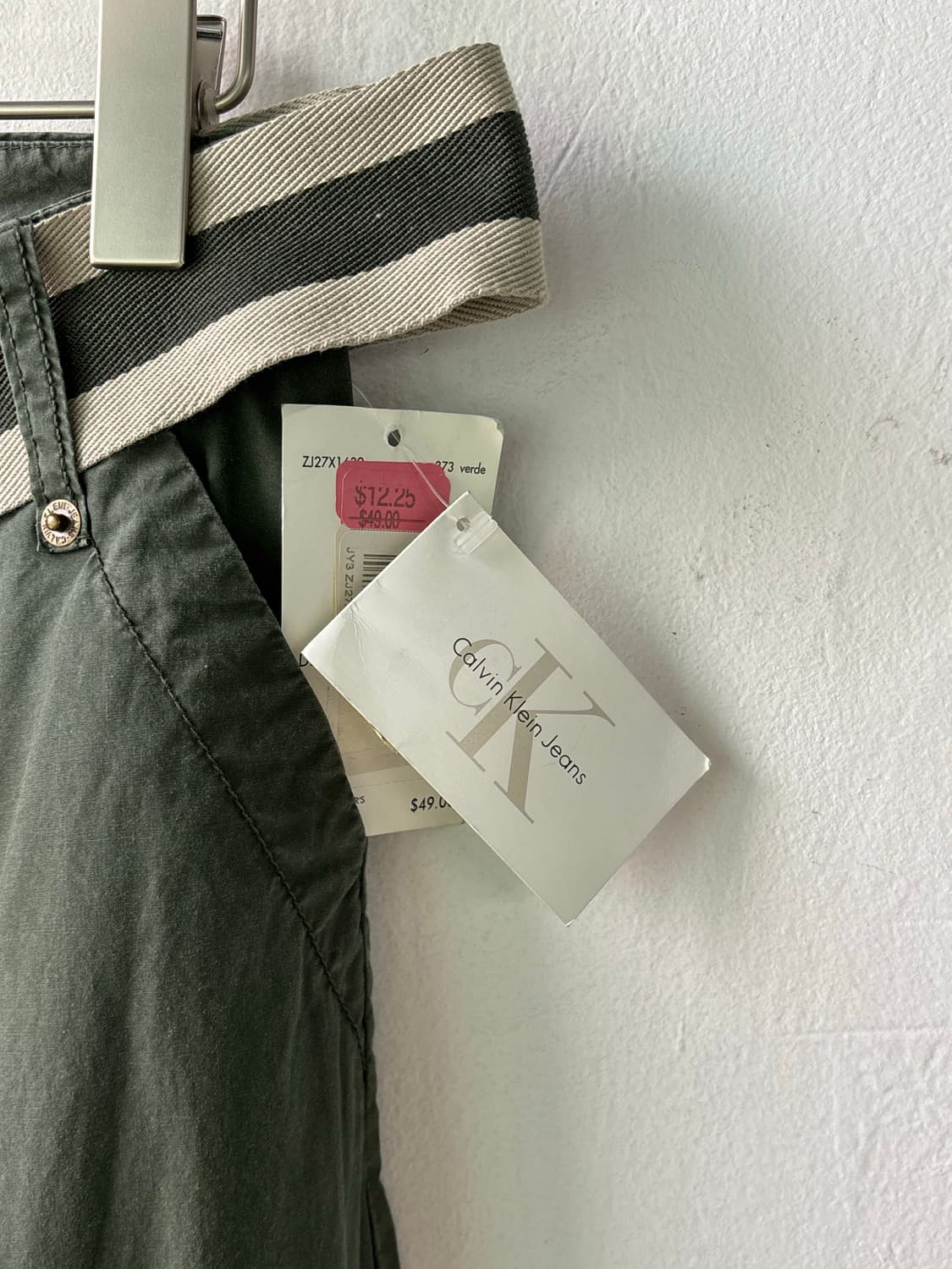 캘빈클라인 벨티드 진  상품이미지3