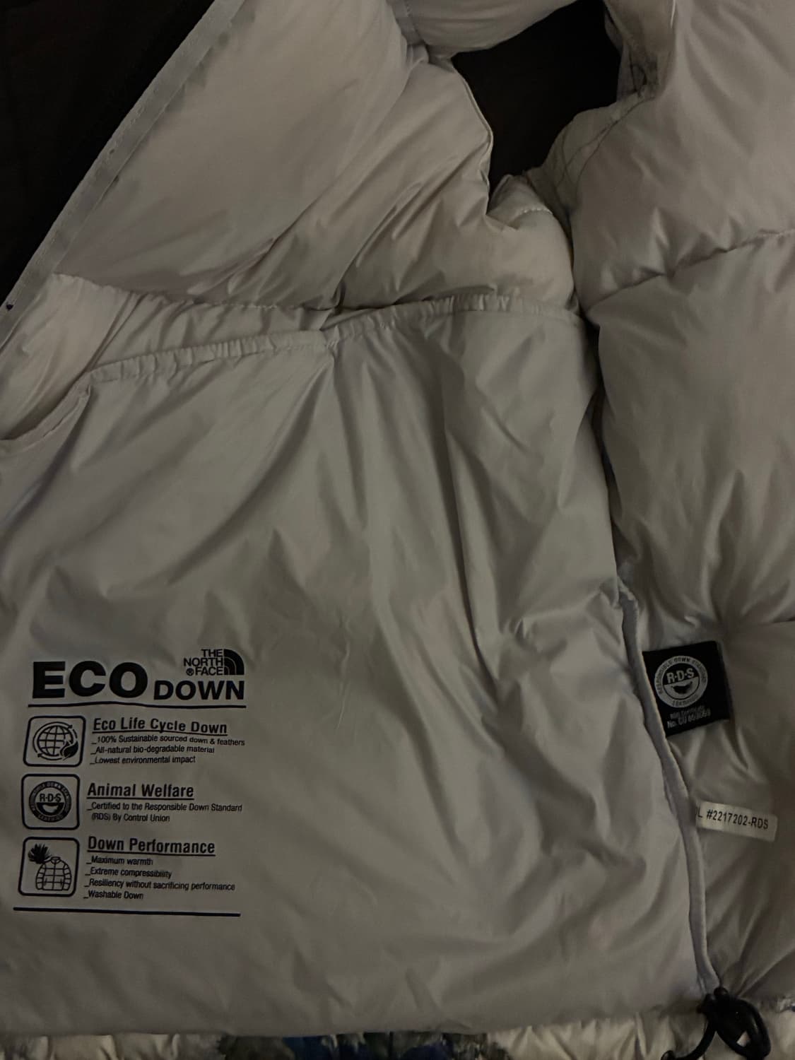 노스페이스 화이트라벨 노벨티 화이트샌드 패딩조끼 XL 상품이미지4