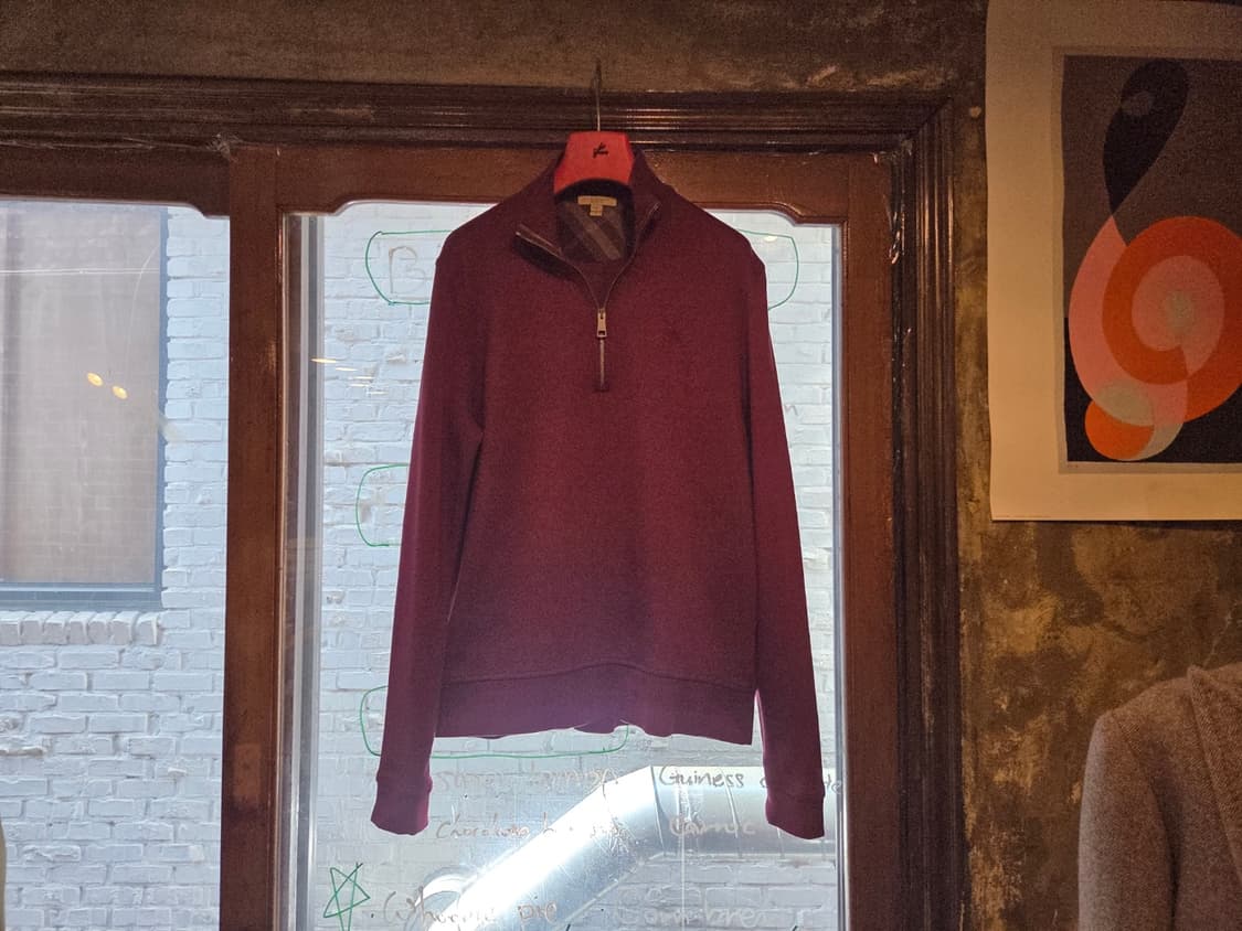 버버리 짚업 스웻 상품이미지9