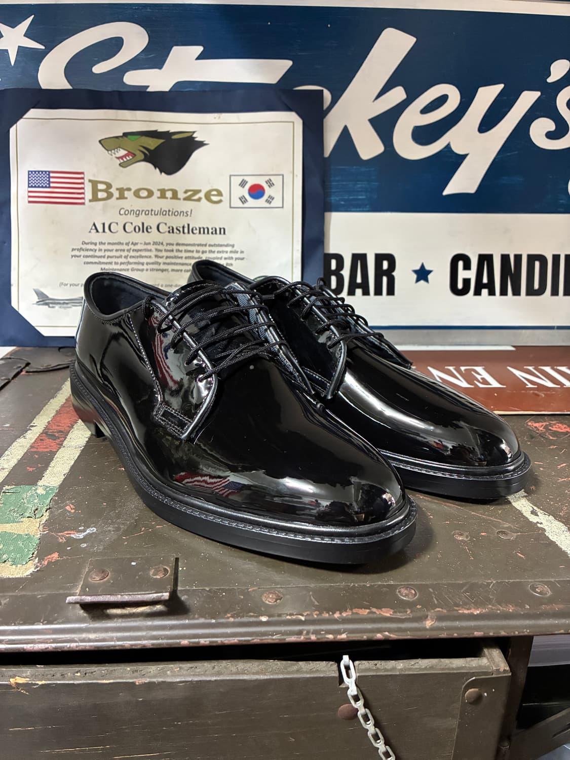 미군 단화 US Army Service Shoes 상품이미지2