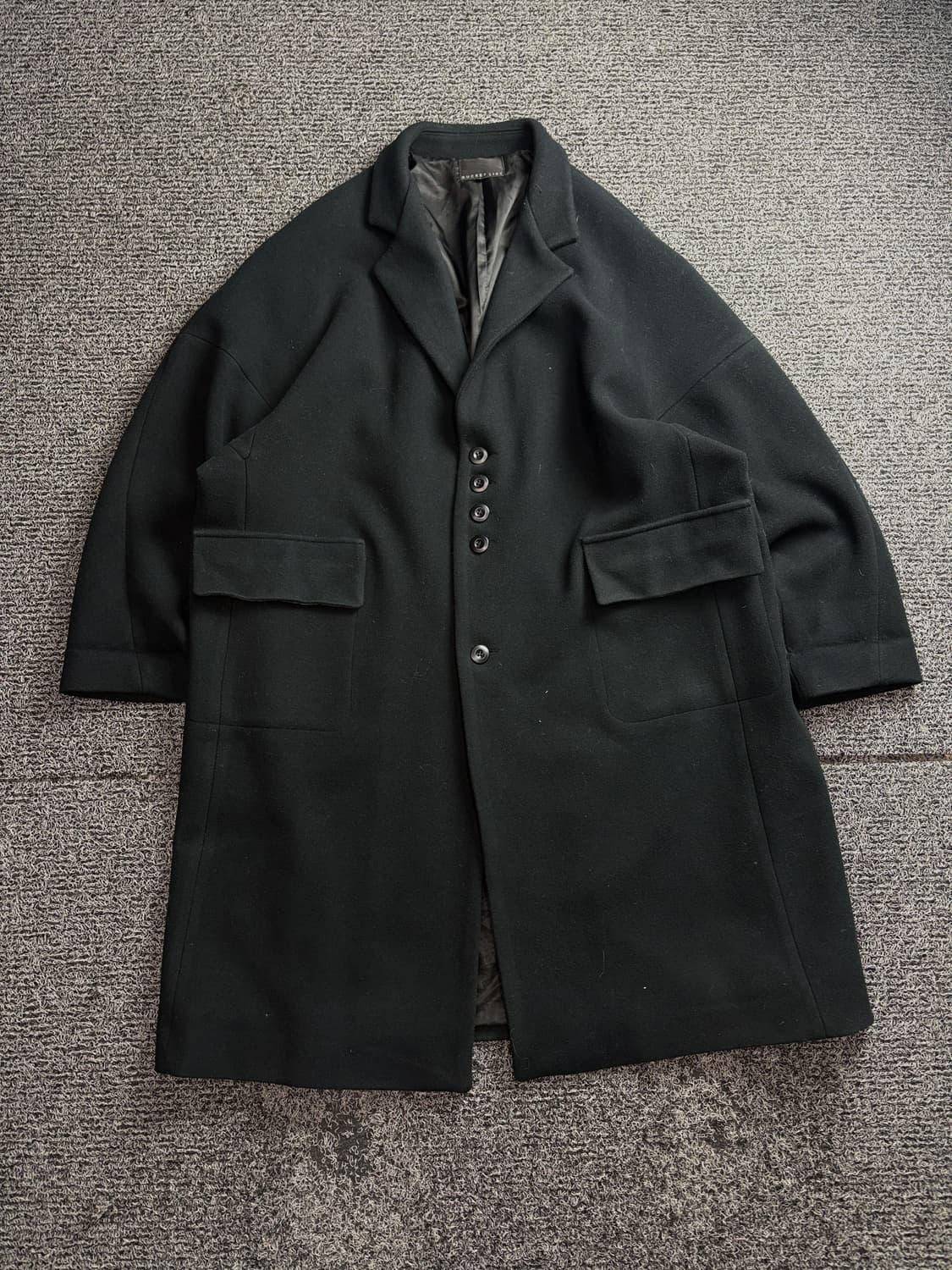 빈티지 아카이브 오버 사이징 울 발마칸 코트 2880 상품이미지2