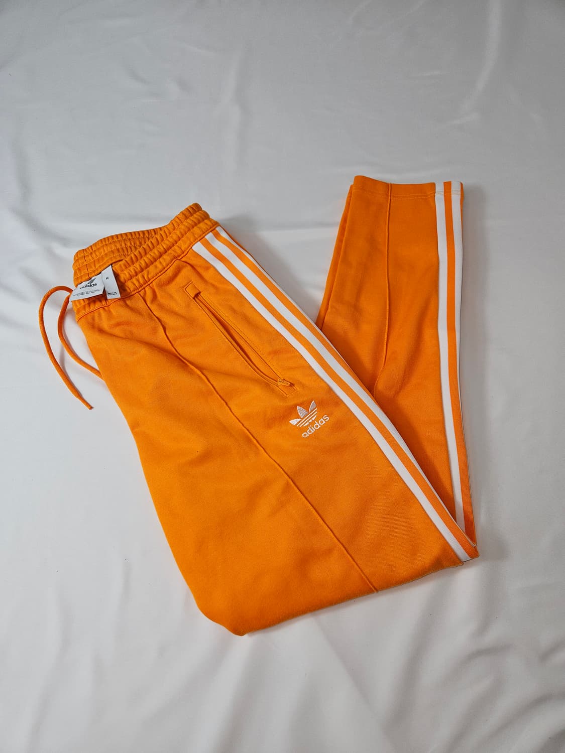 아디다스 오리지널 베켄바우어 오렌지 희귀색상 트레이닝 트랙팬츠 바지 M 상품이미지1