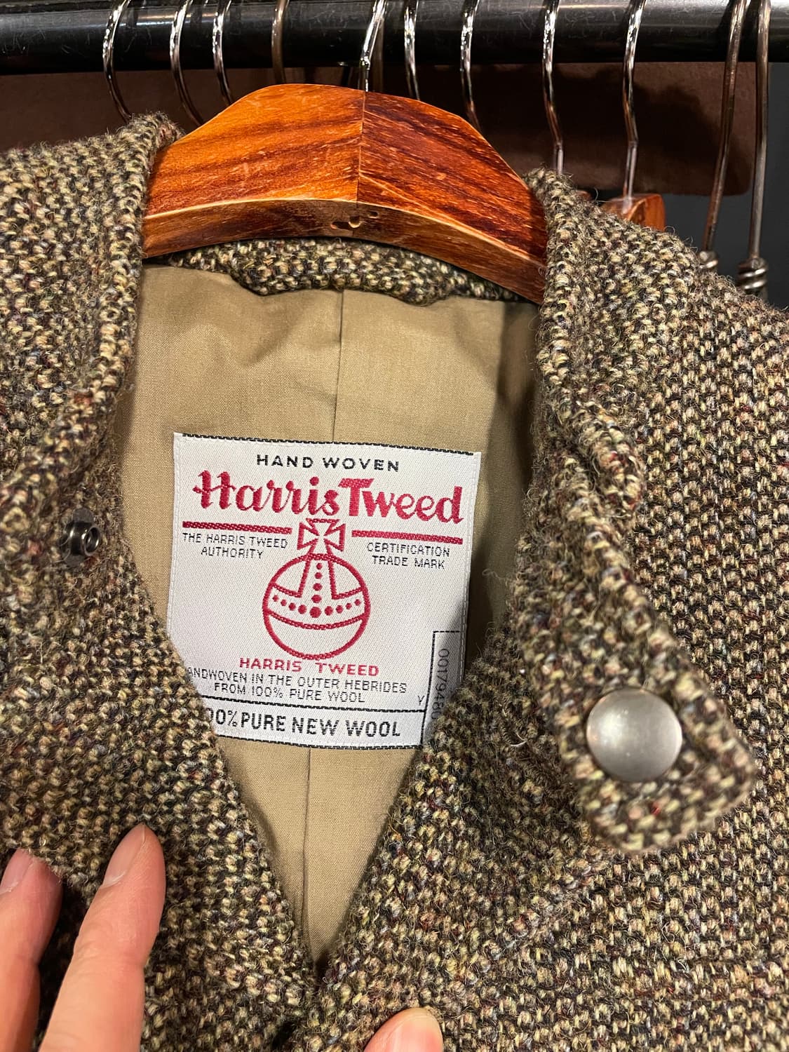 해리스트위드 자켓 상품이미지7
