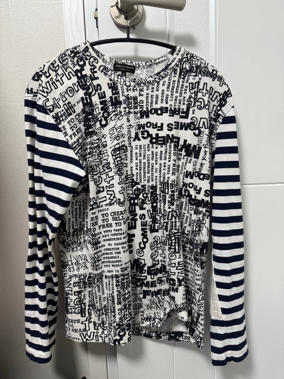 꼼데가르송 옴므플러스 긴팔 상품이미지1