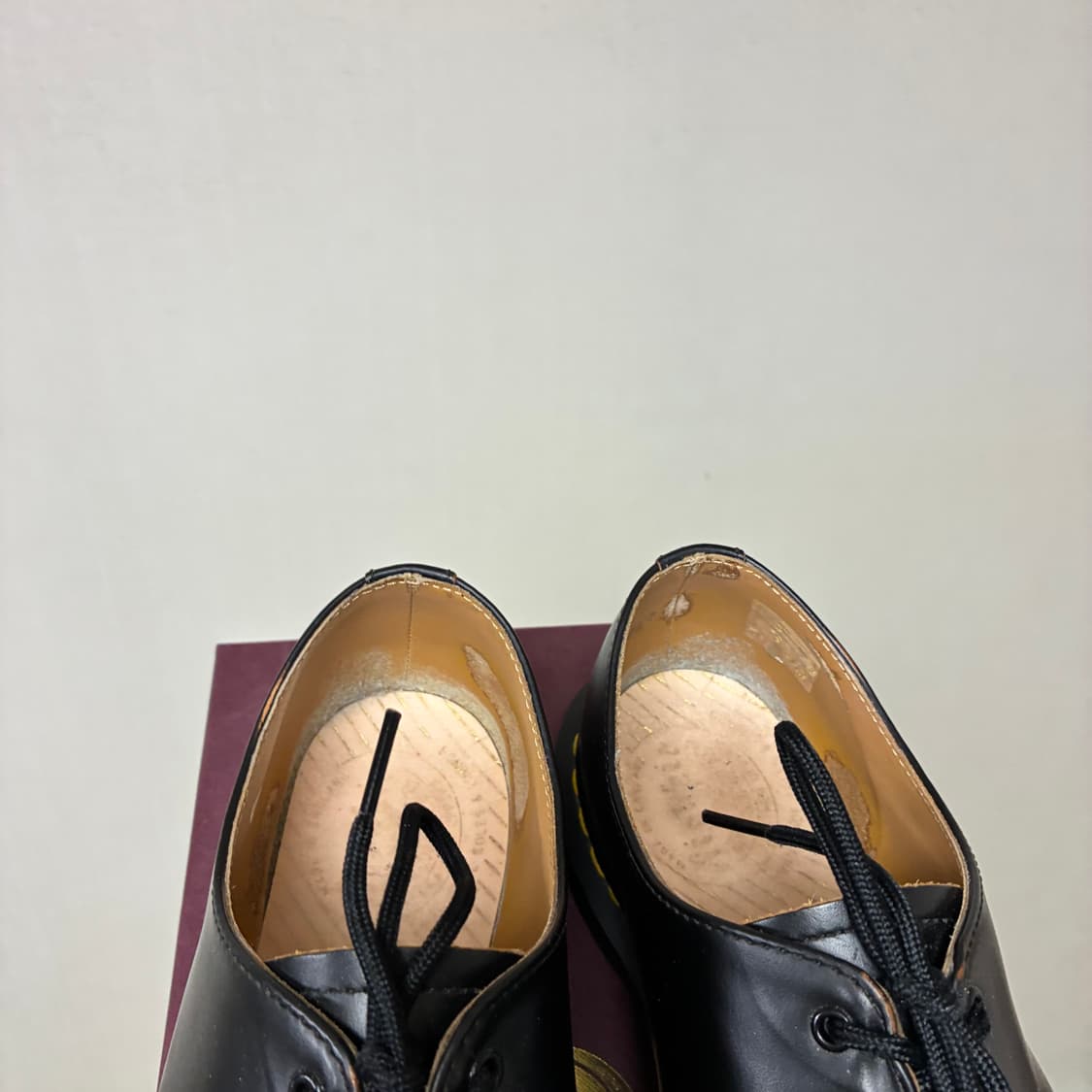 [260]닥터마틴 MIE 빈티지 1461 블랙 UK7 상품이미지6