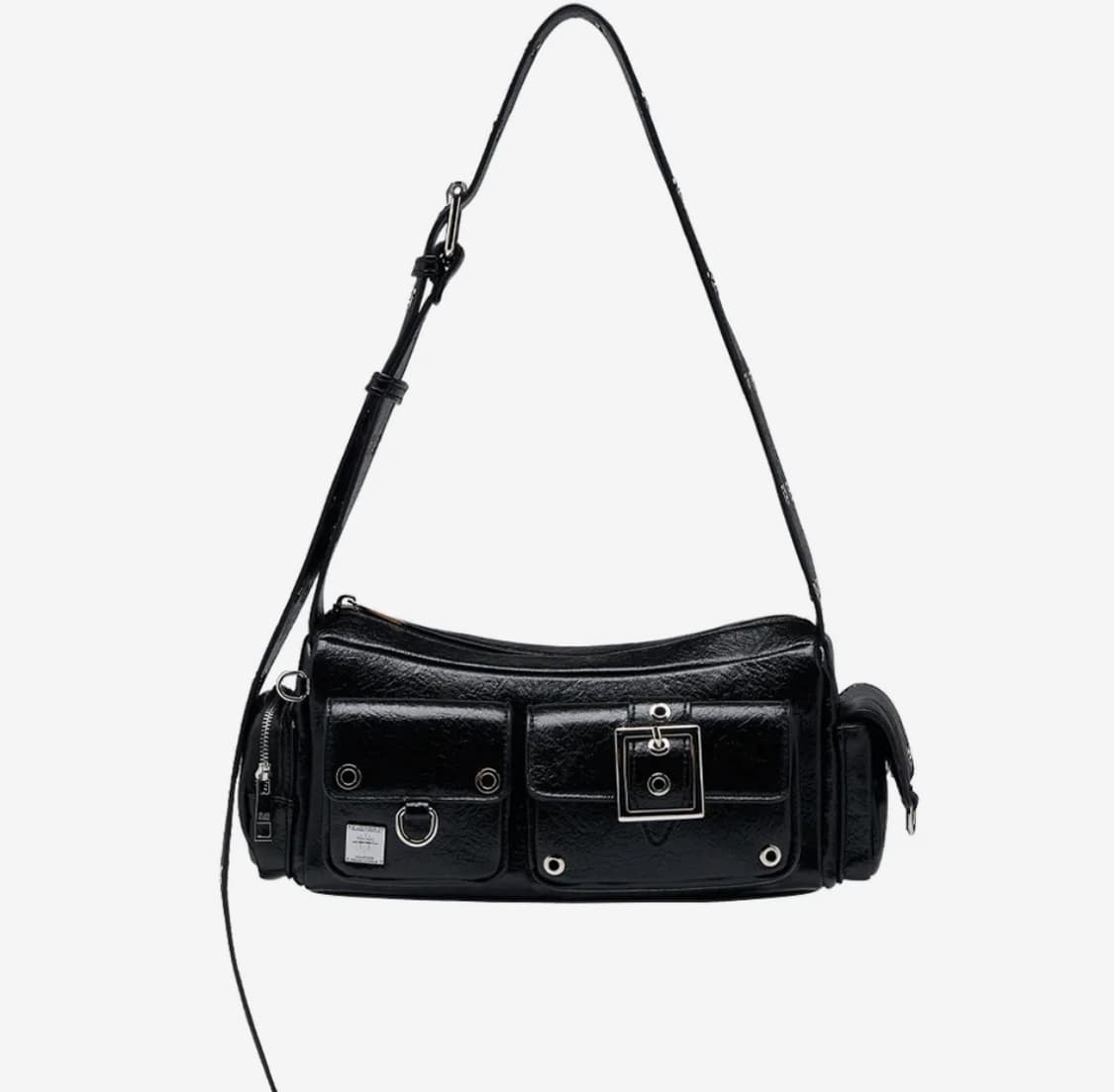 블랙퍼플 미니 포트리스 백 Mini Fortress Bag-Black 상품이미지1