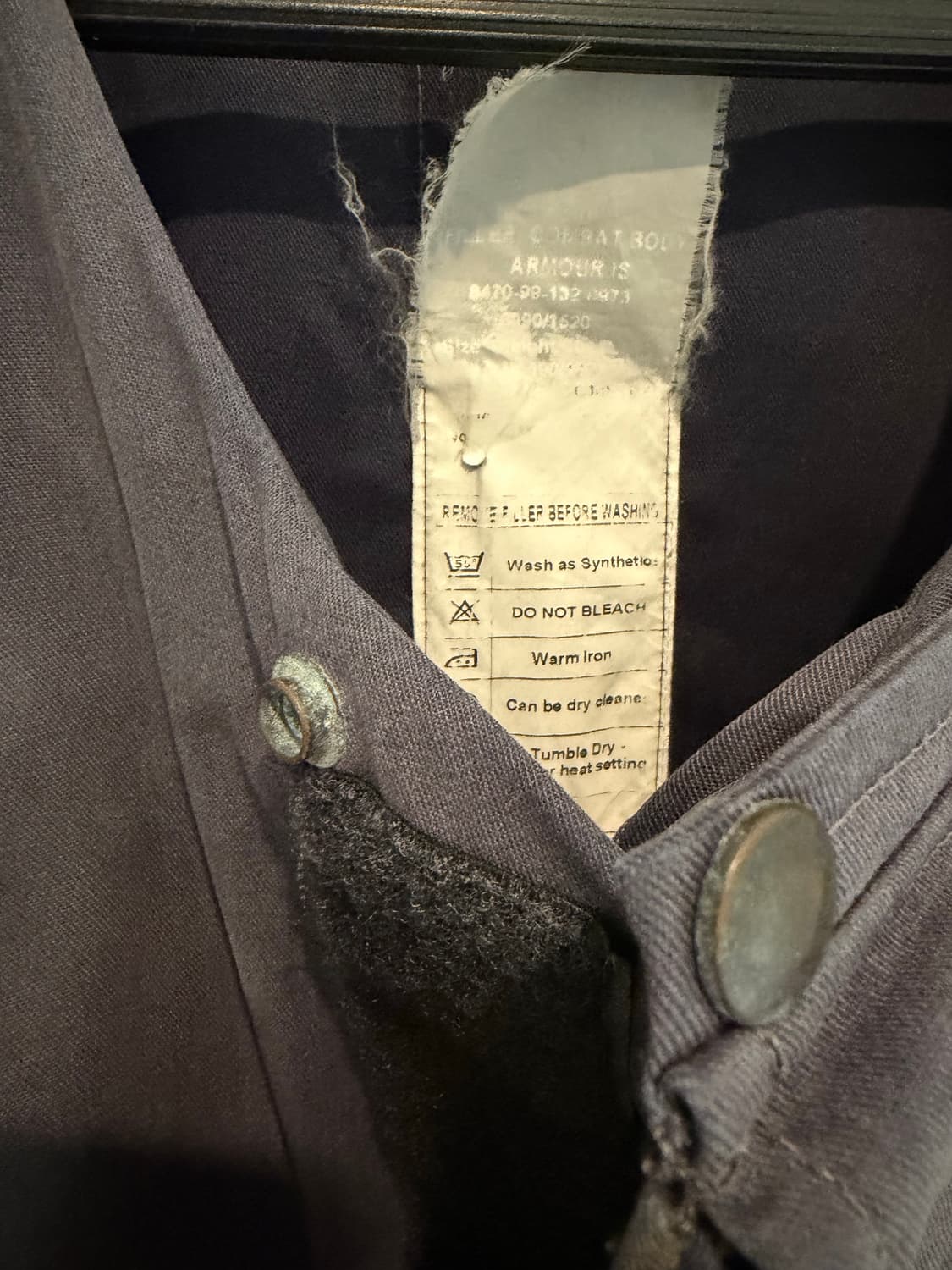 Vintage british army combat body armor 상품이미지6