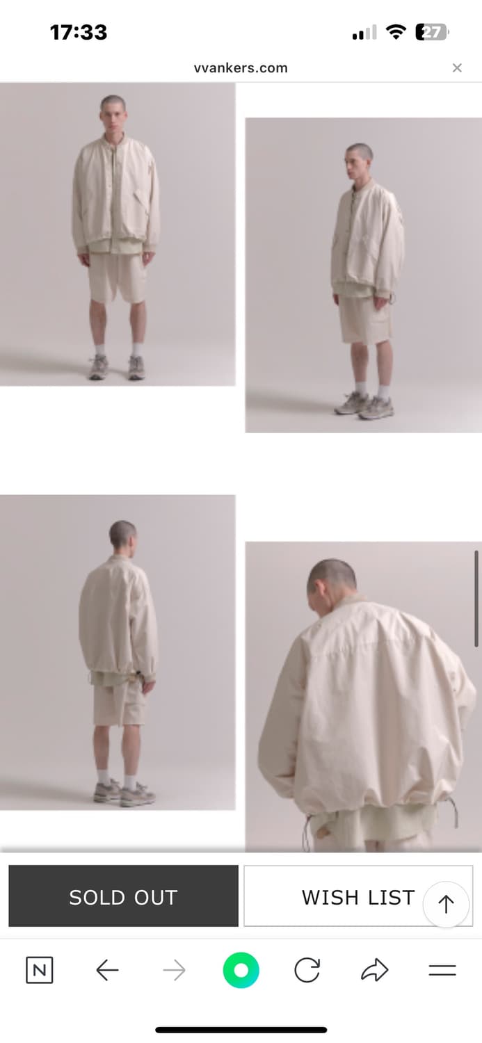 Moif x 느린양반 TAC 자켓 3 상품이미지5