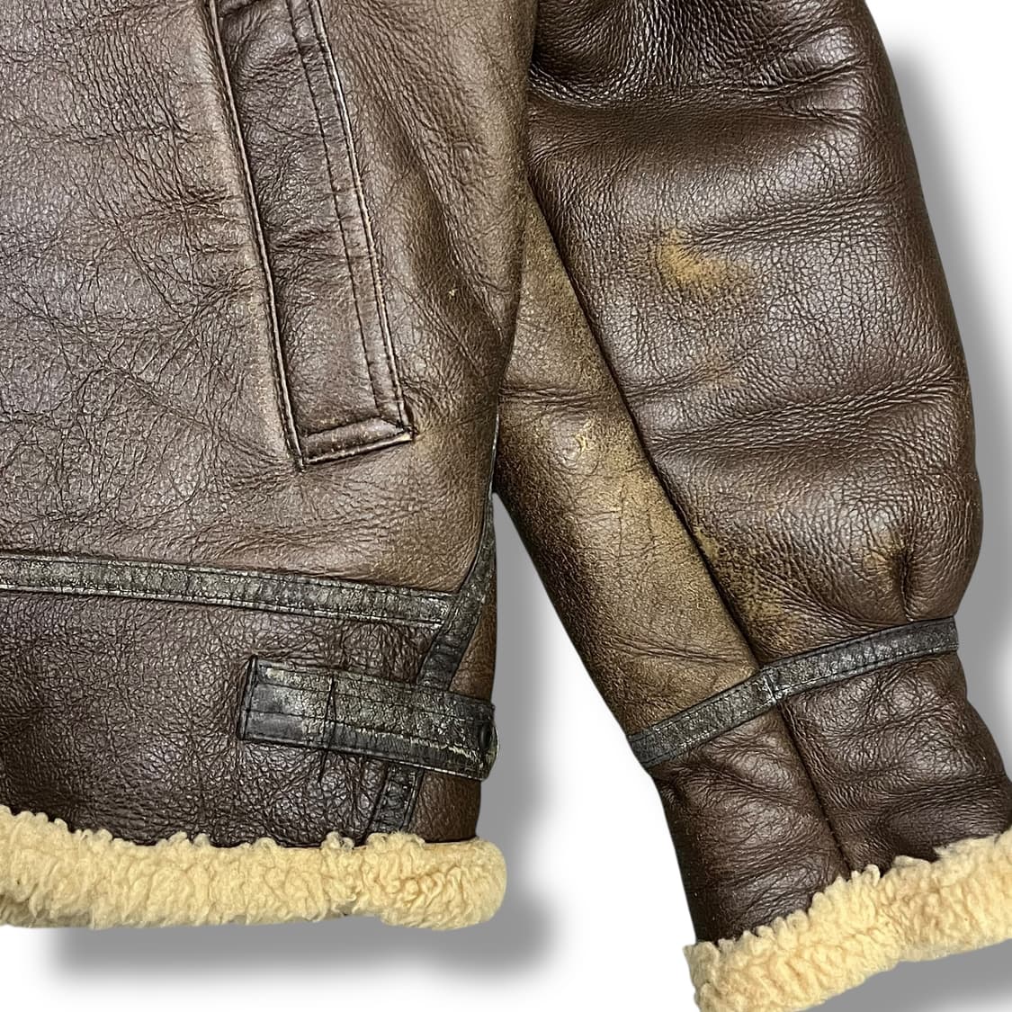 빈티지 B-3 무스탕 자켓 s08660 상품이미지7