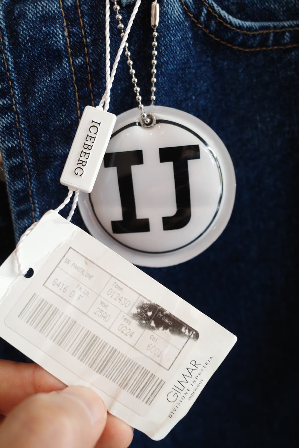 ICEBERG 아이스 버그 데님팬츠 (MADE IN ITALY) 상품이미지4