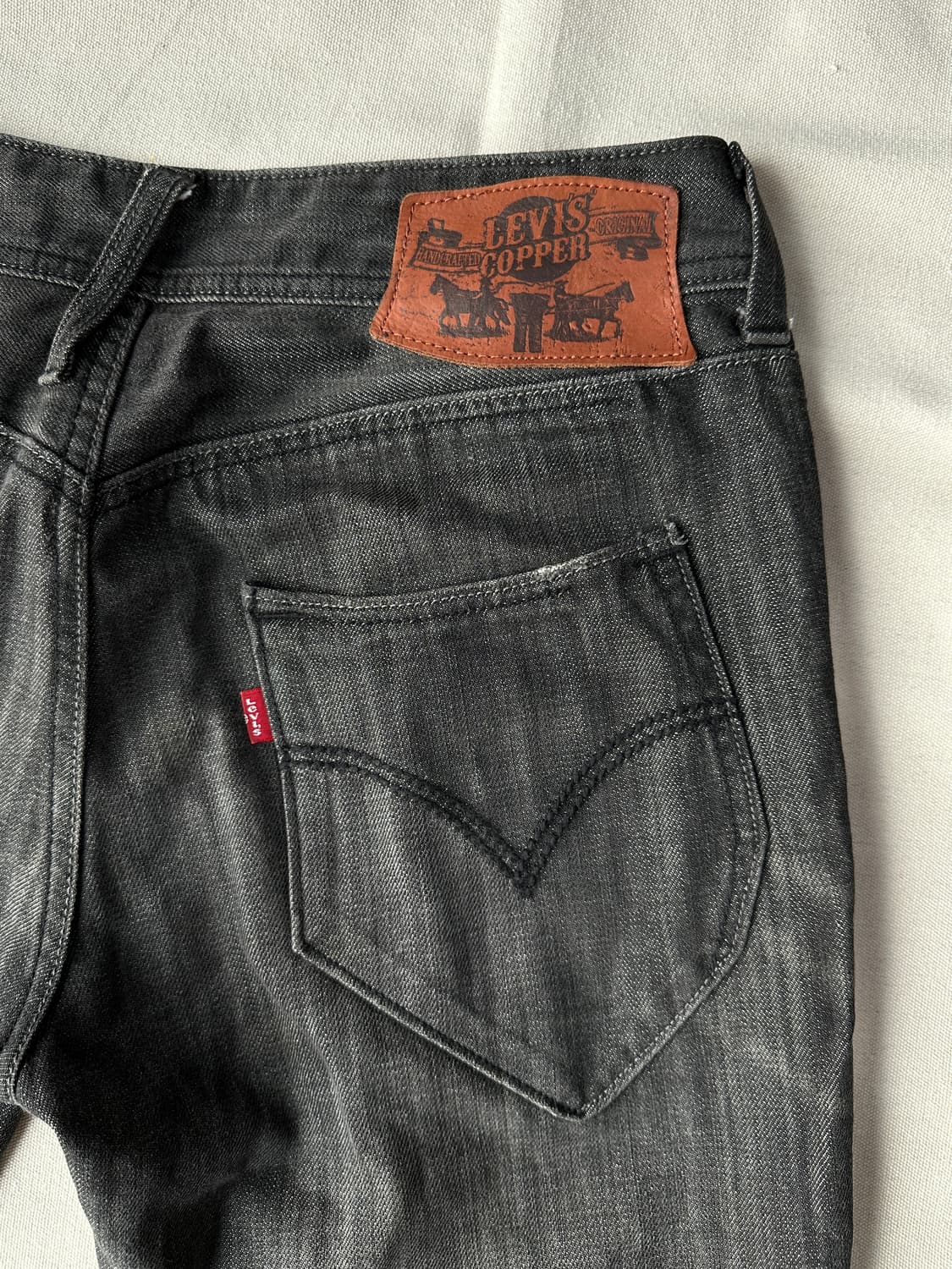 리바이스 Copper 웨스턴 무드 흑청 데님 30 상품이미지7