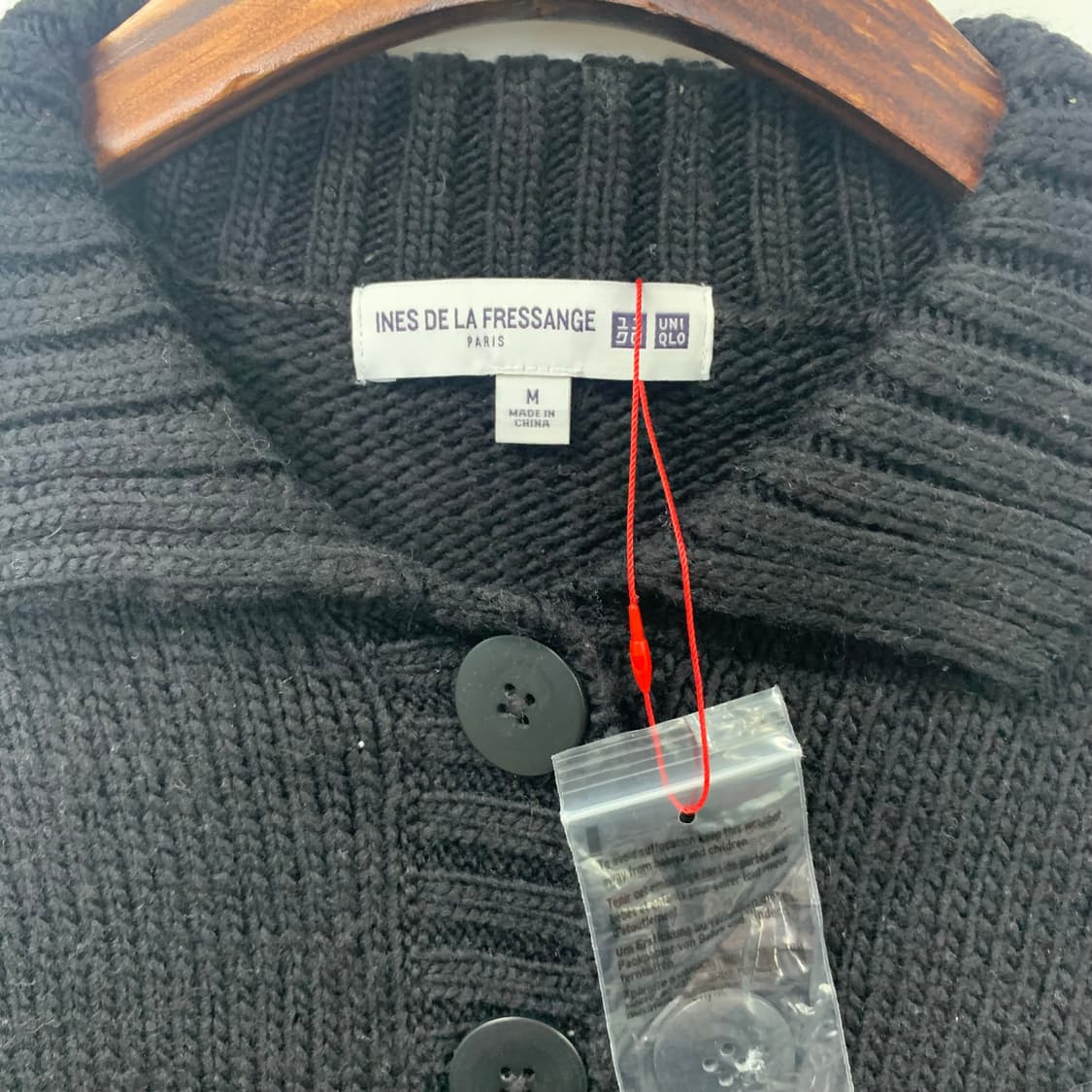 Vintage 빈티지 유니클로 블랙 버튼 가디건 상품이미지6