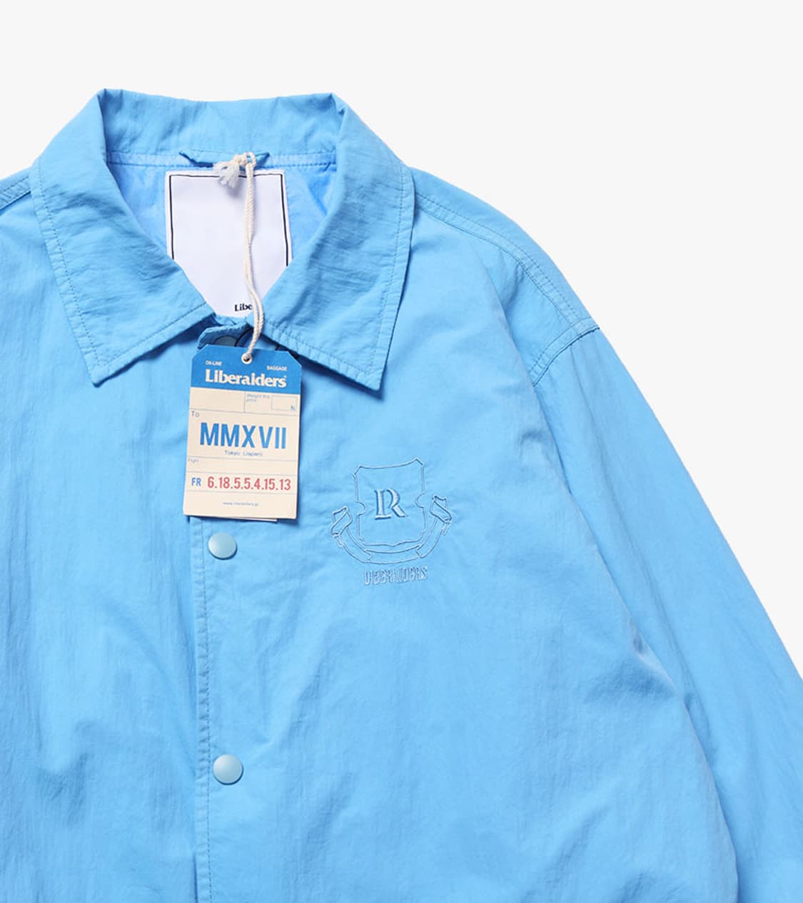 LIBERAIDERS - EMBROIDERY COACH JACKET 상품이미지5