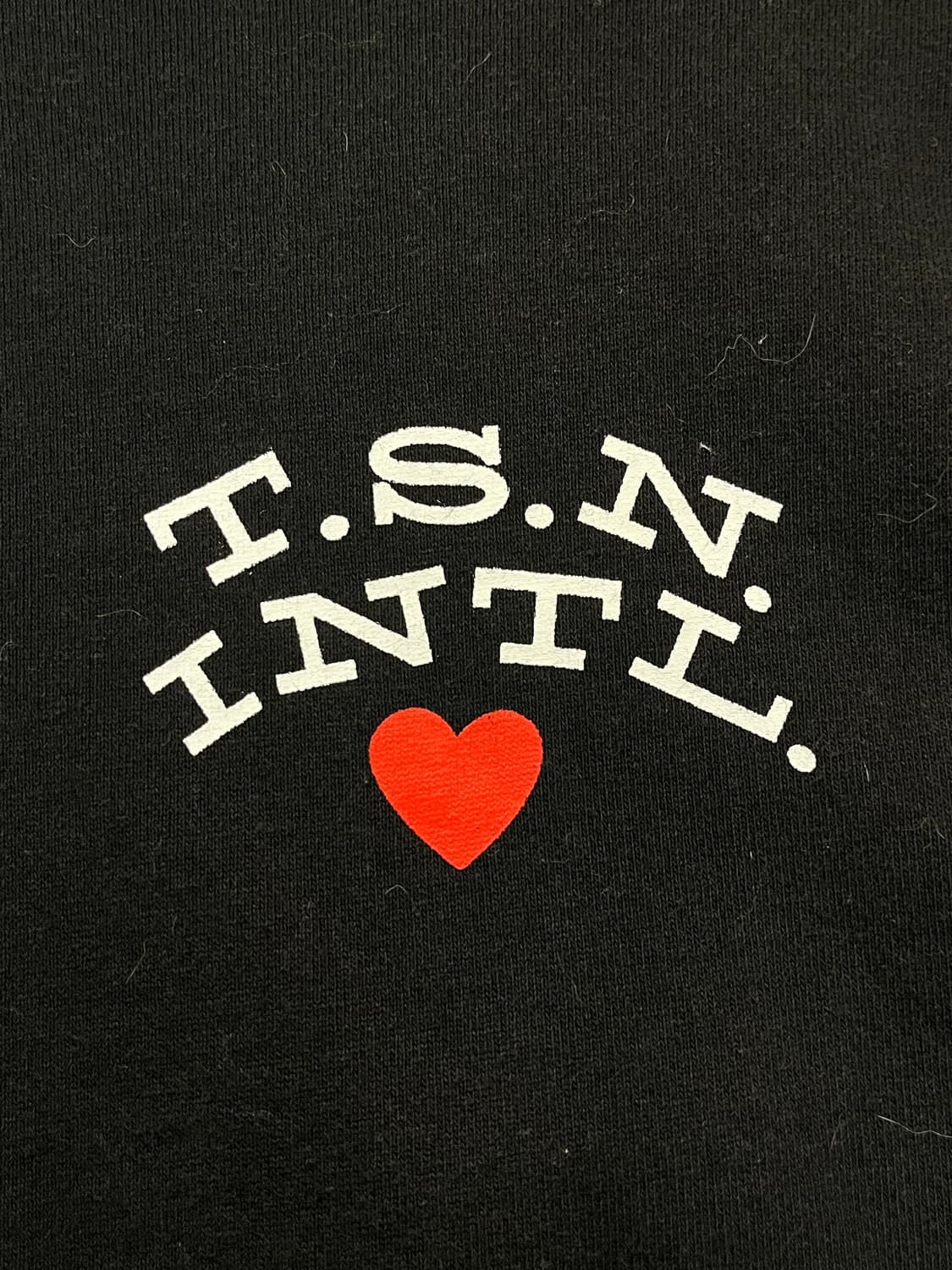 디스이즈네버뎃 기모 후드티 블랙 S #csz3332 상품이미지6