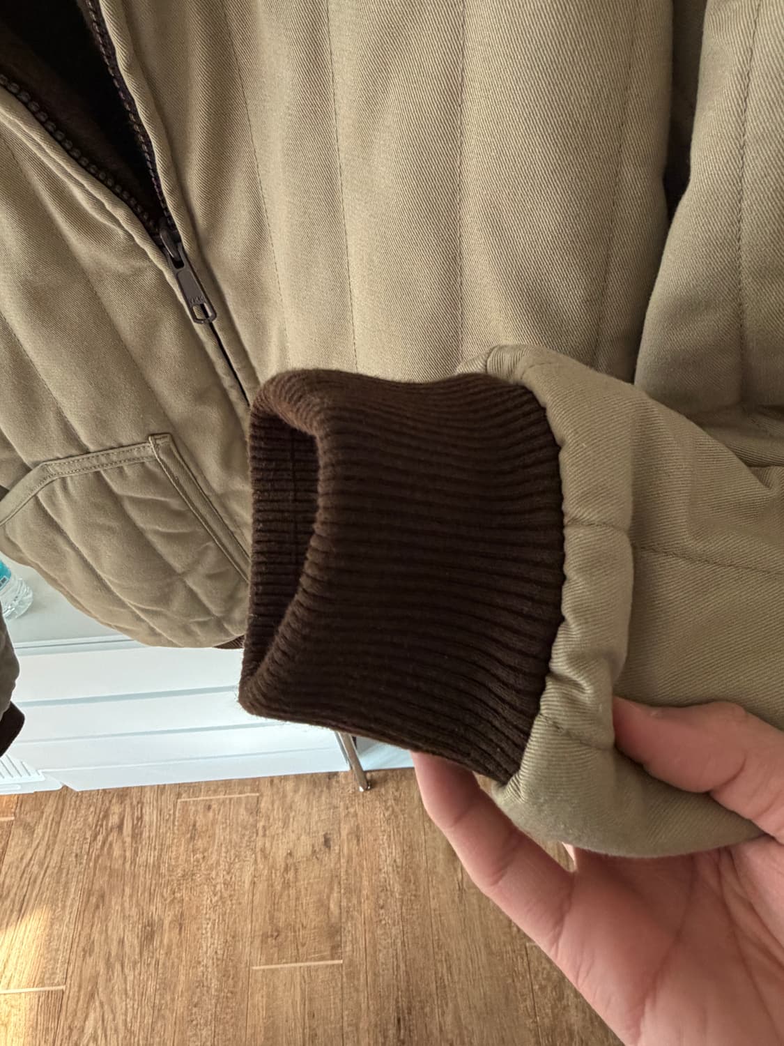 25FW 슈프림 디키즈 리버시블 워크자켓 베이지 M사이즈 상품이미지6