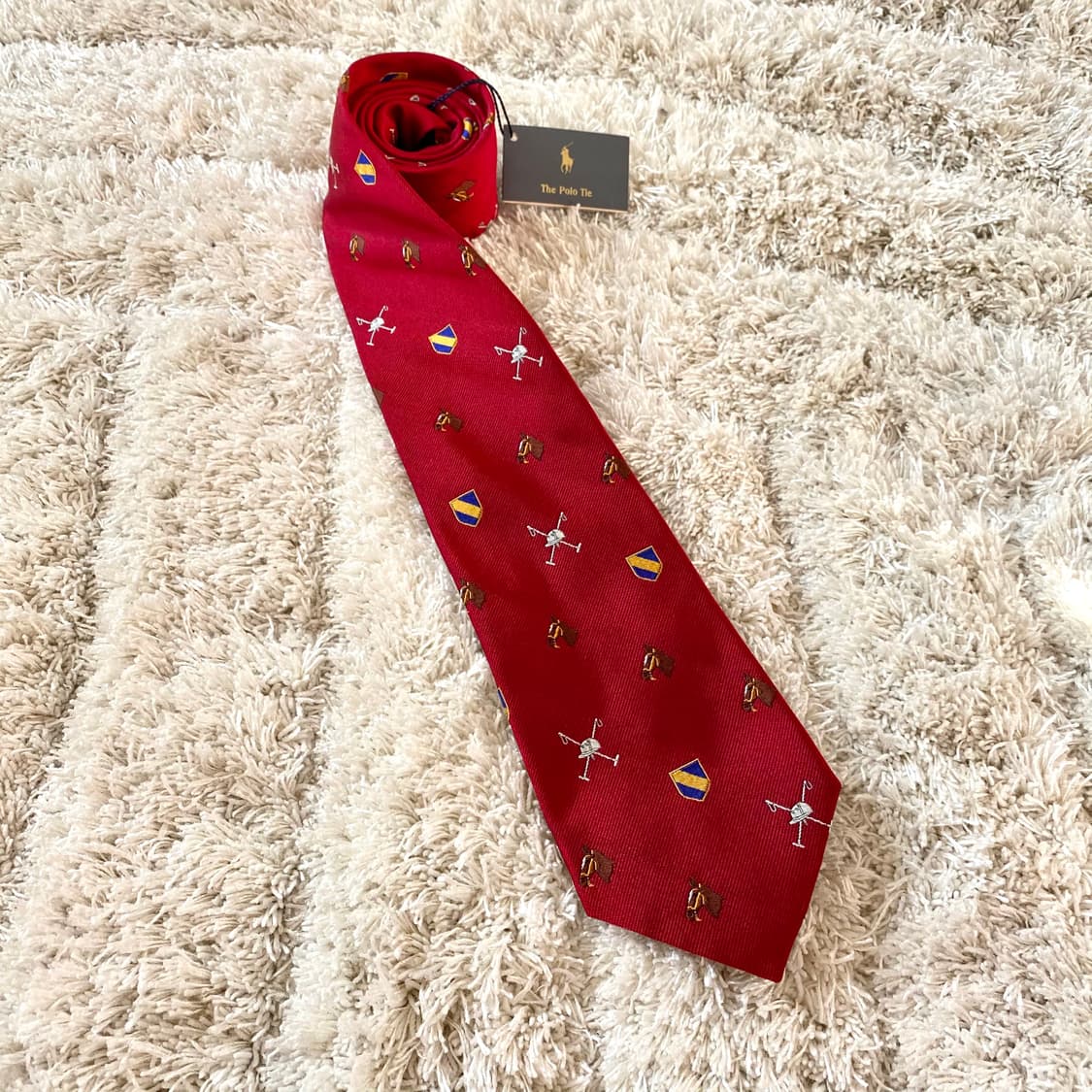 폴로 랄프로렌 실크 넥타이 새 제품 상품이미지1