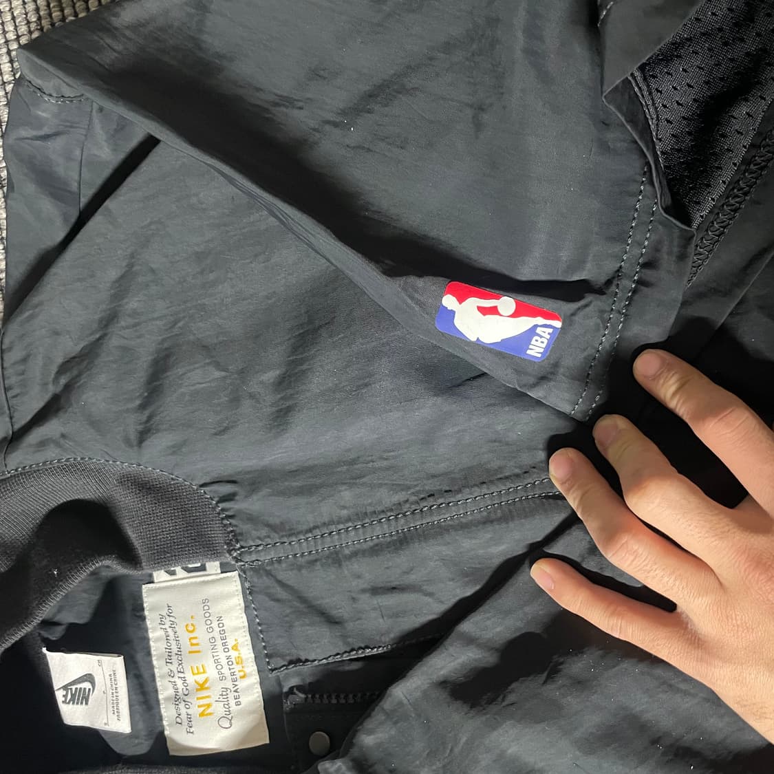 나이키 x 피어 오브 갓 웜업 탑 오프 느와르(s) 상품이미지2