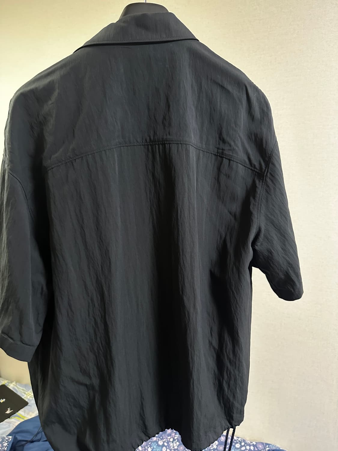 로드존그레이 park zip up s/s shirt navy 상품이미지4