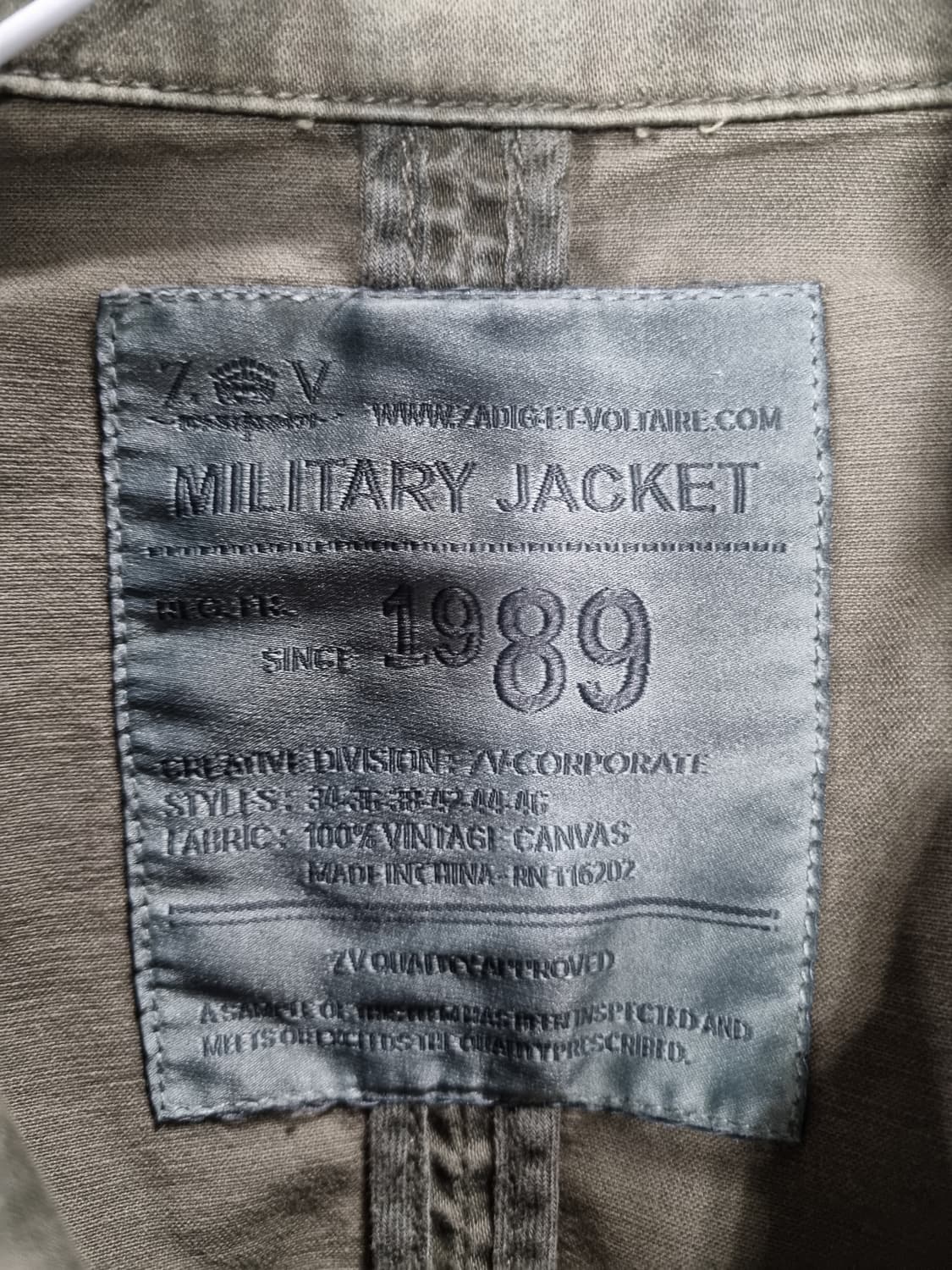 자딕앤볼테르 여성 밀리터리 자켓  상품이미지3