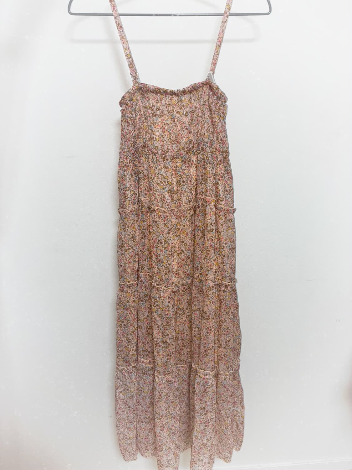 일본 빈티지 아오이 유우 모리룩 잔꽃 슬립 원피스 상품이미지4