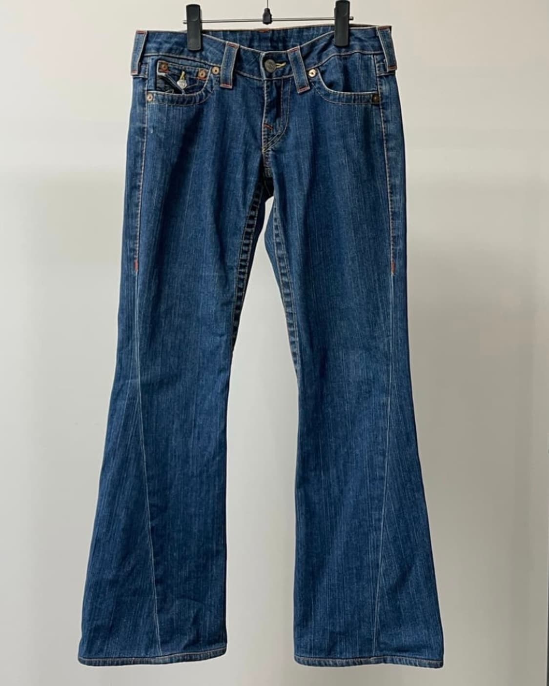 트루릴리전 조이 여성 플레어 부츠컷 데님 팬츠 상품이미지2