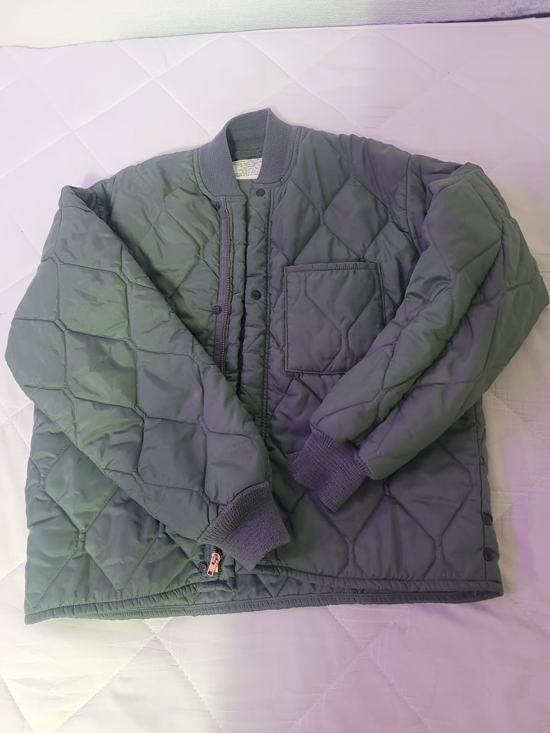 [빈티지] 미공군 오리지널 CWU-9/P 다이아몬드 퀄팅 M 상품이미지1