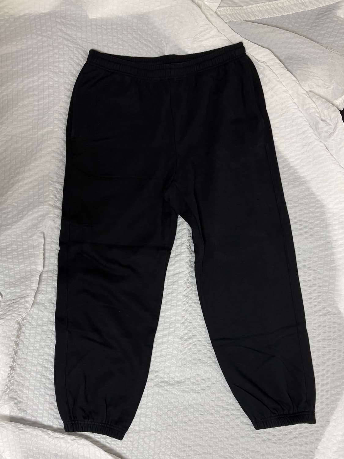 무탠다드 트레이닝 조거 스웨트 팬츠 블랙 2XL 상품이미지1