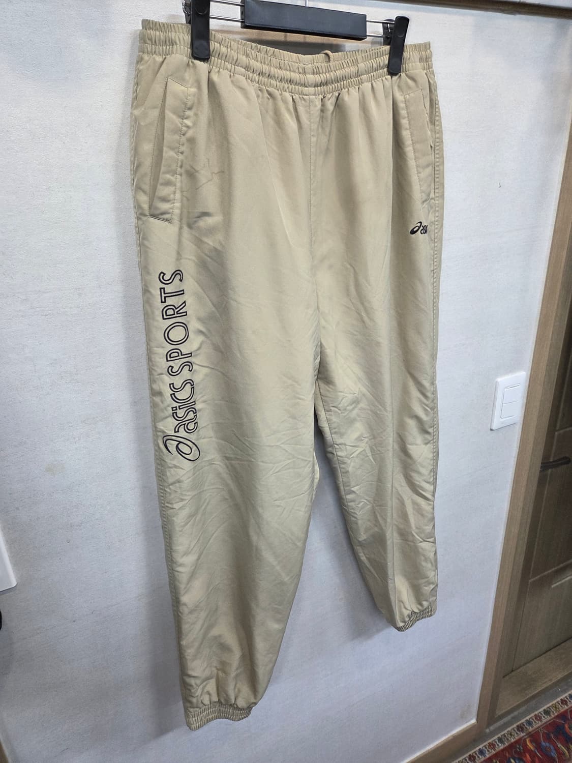 아식스 올드스쿨 안감누빔 방풍 팬츠 대략 xxl 상품이미지5