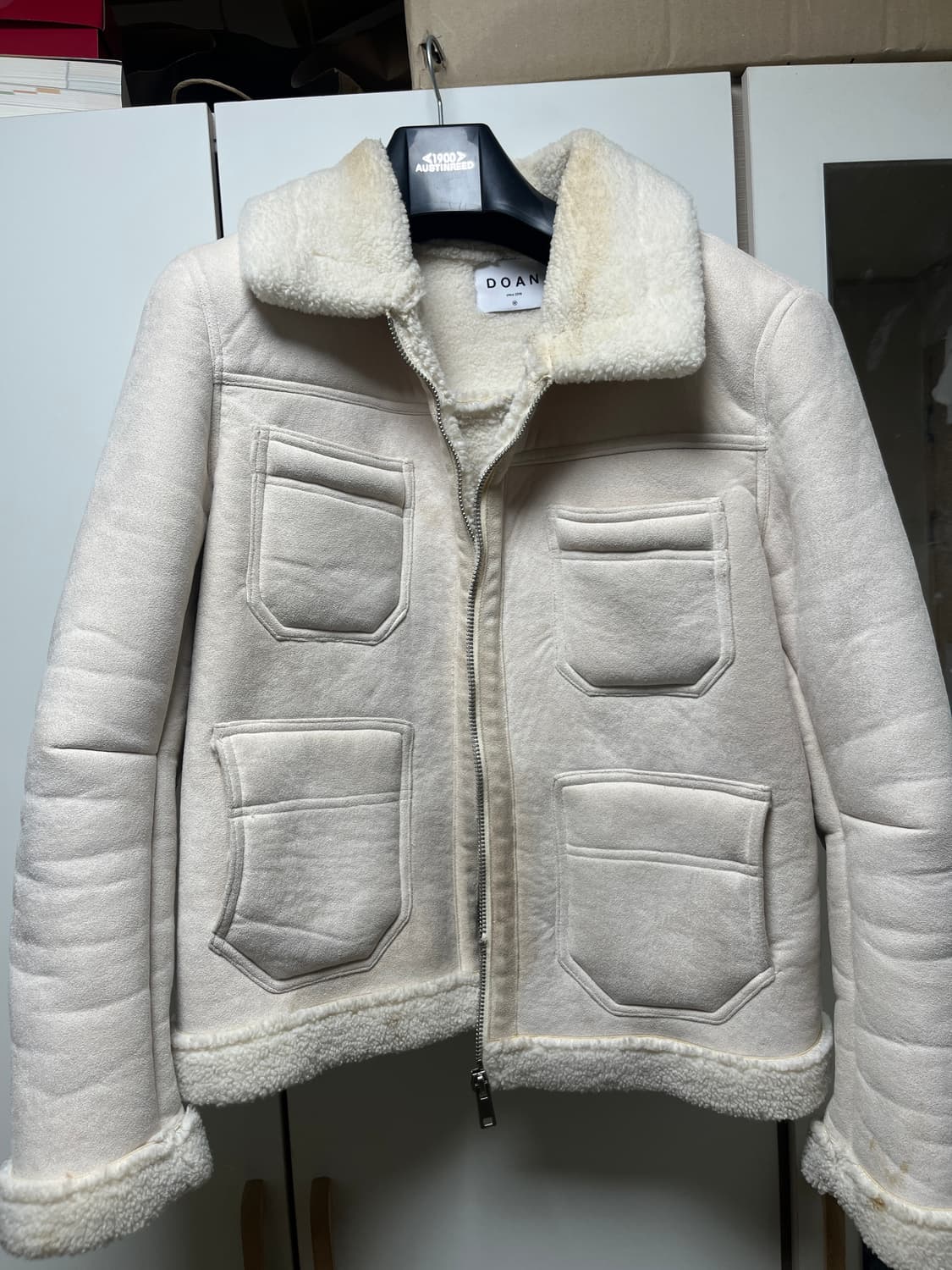 무스탕 자켓 상품이미지1