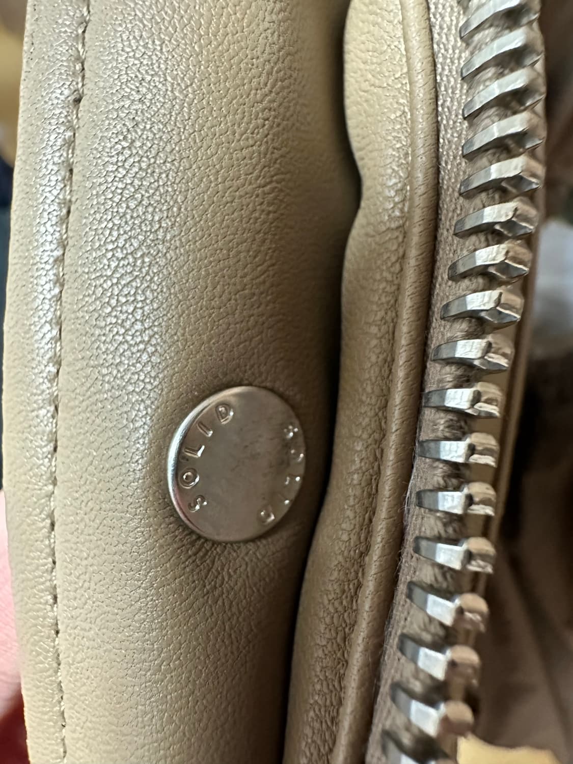 솔리드옴므 가죽 레더 패딩 조끼 상품이미지5