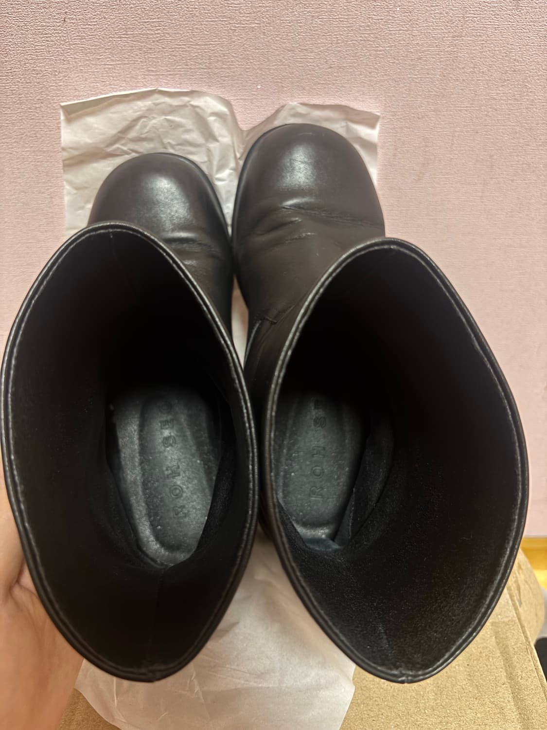 로서울 Around ankle boots Black 앵클부츠 / 미들부츠 상품이미지10