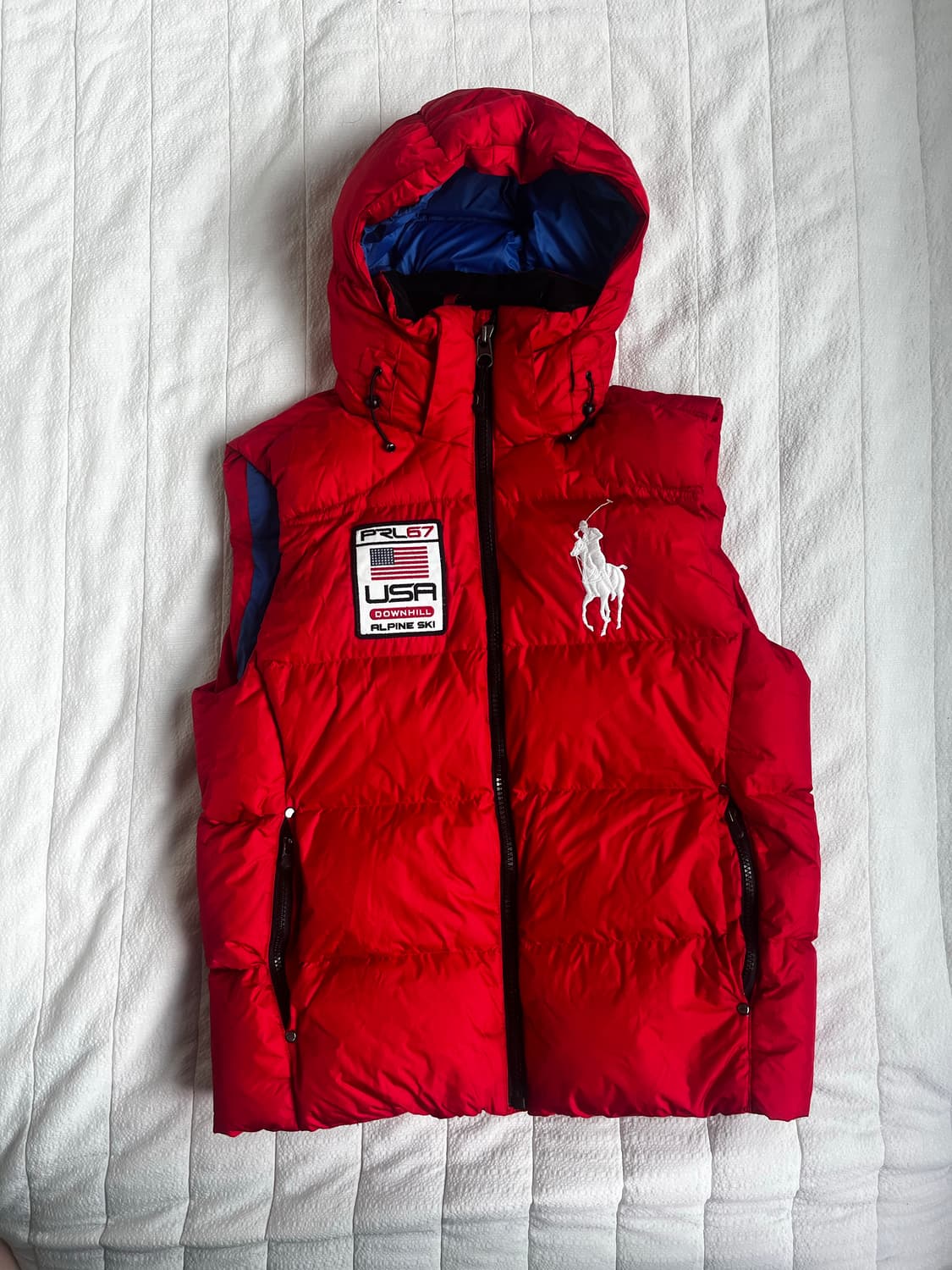 폴로 빅포니 조끼 패딩 상품이미지1