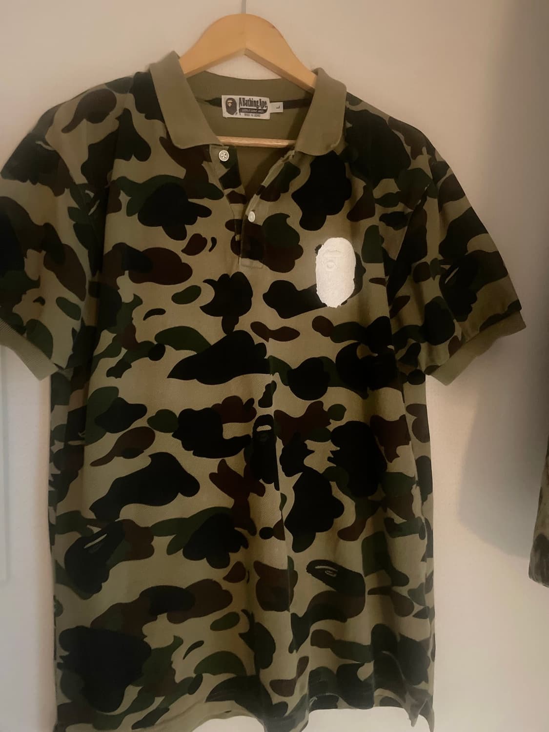 (SALE🔥) 베이프  카모 녹계 카라티 상품이미지1