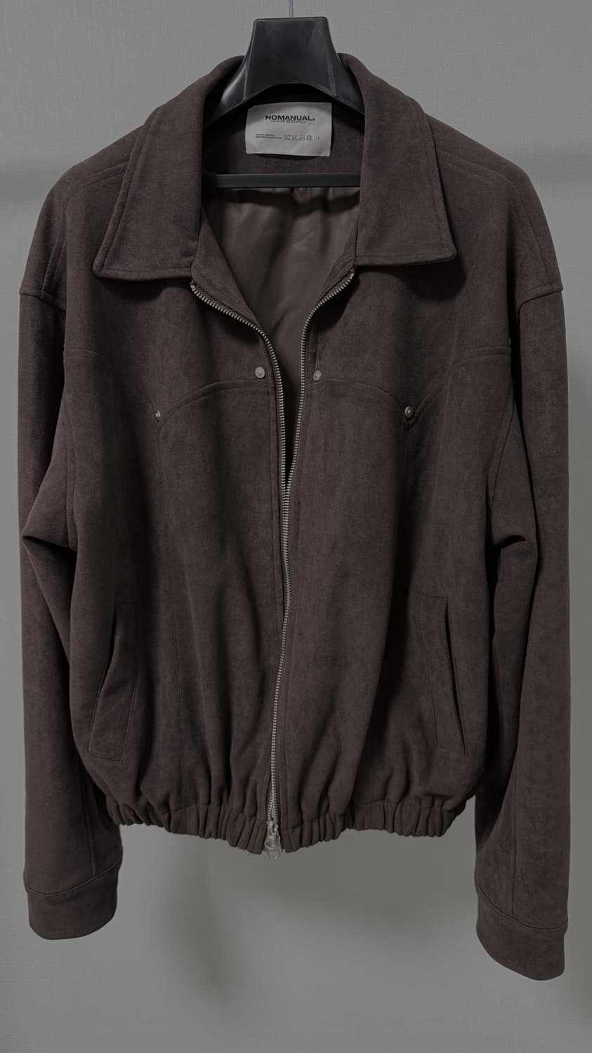 노메뉴얼 S.W 자켓 브라운 상품이미지1