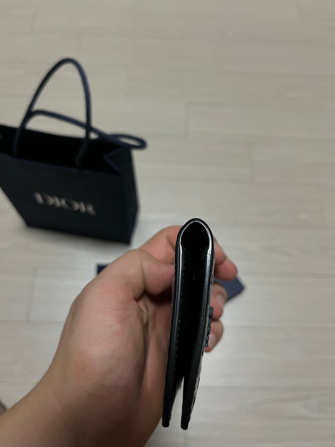 디올 오블리크 오거나이저 카드지갑 상품이미지4