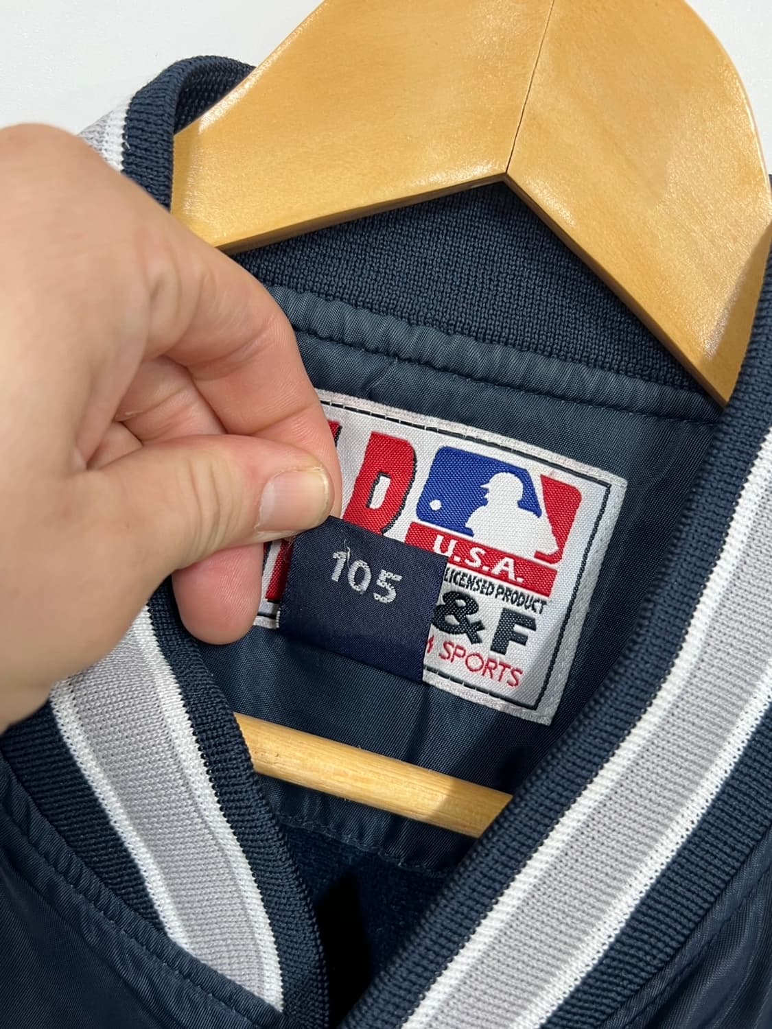MLB 뉴욕 양키스 F&F 올드스쿨 스타디움 바시티 자켓 상품이미지5