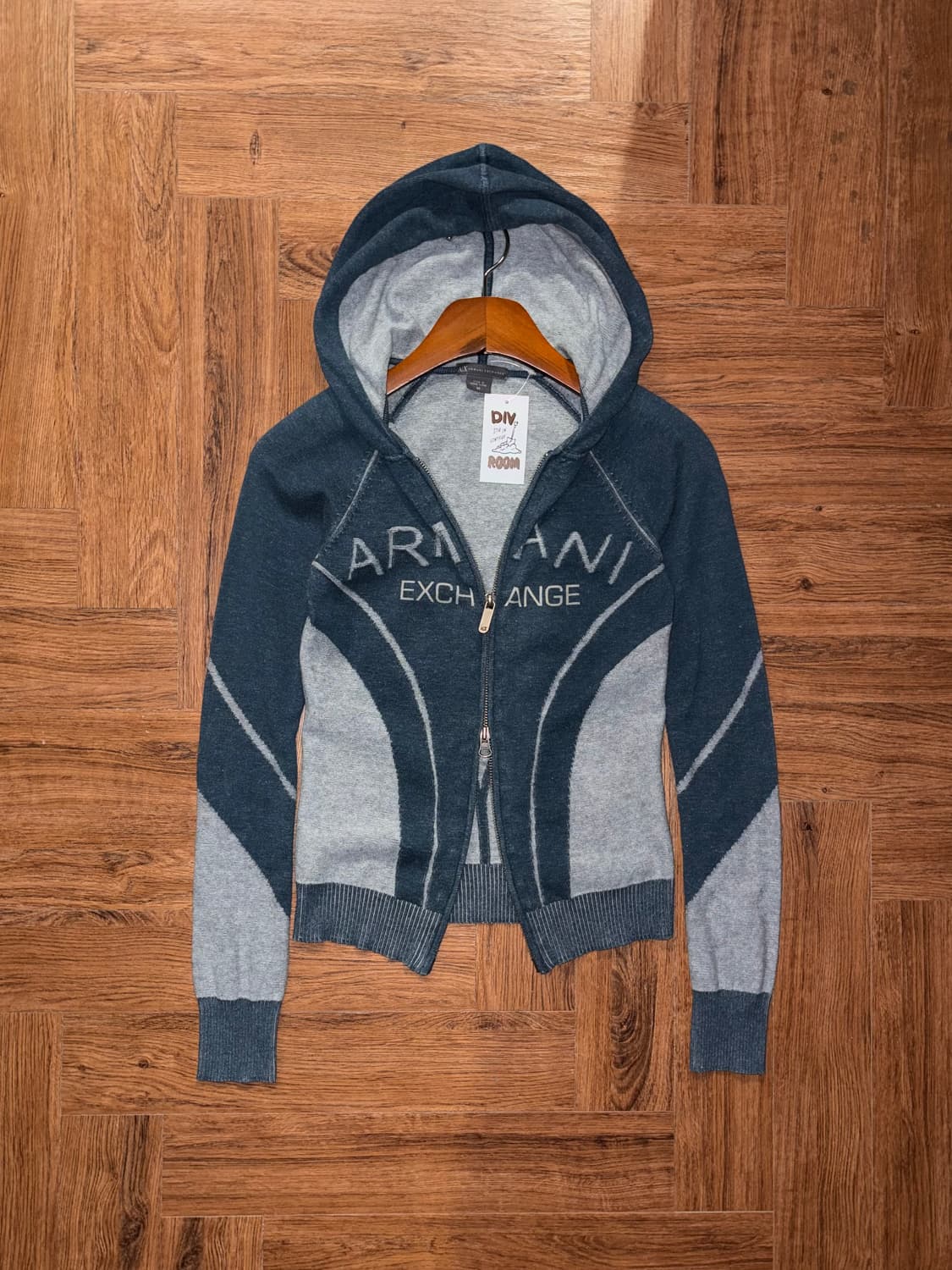 아르마니 익스체인지 니트집업 상품이미지1