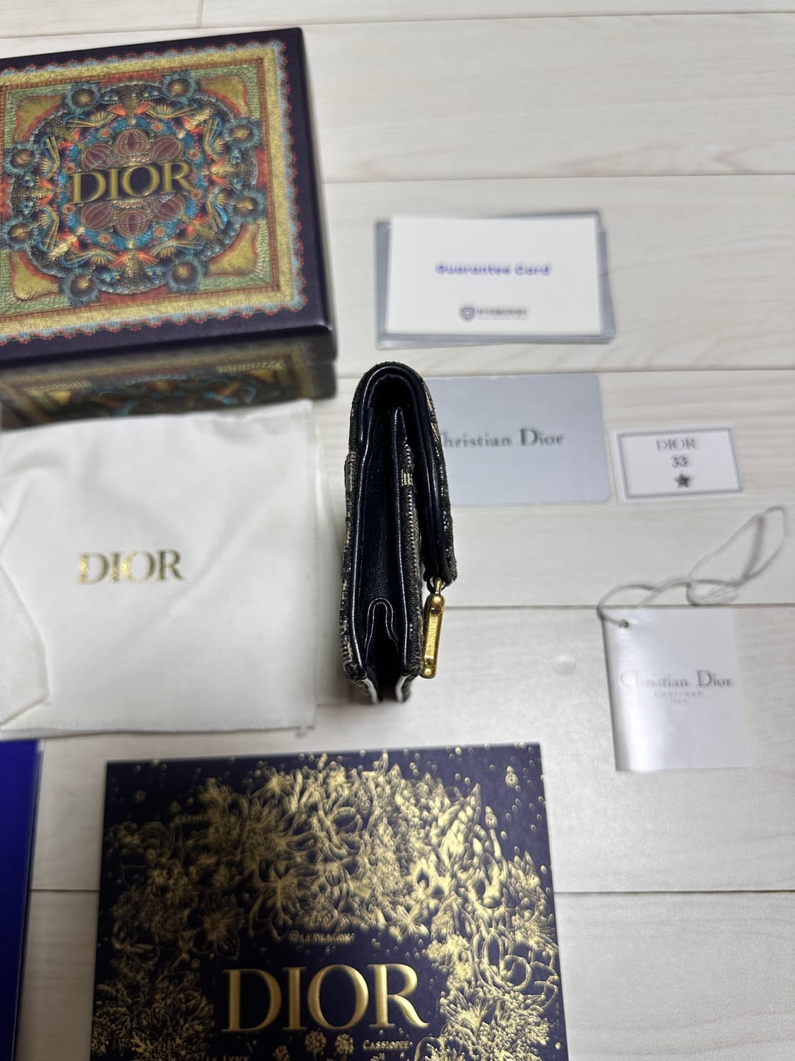 christian dior 디올 오블리크 새들 지갑 상품이미지4