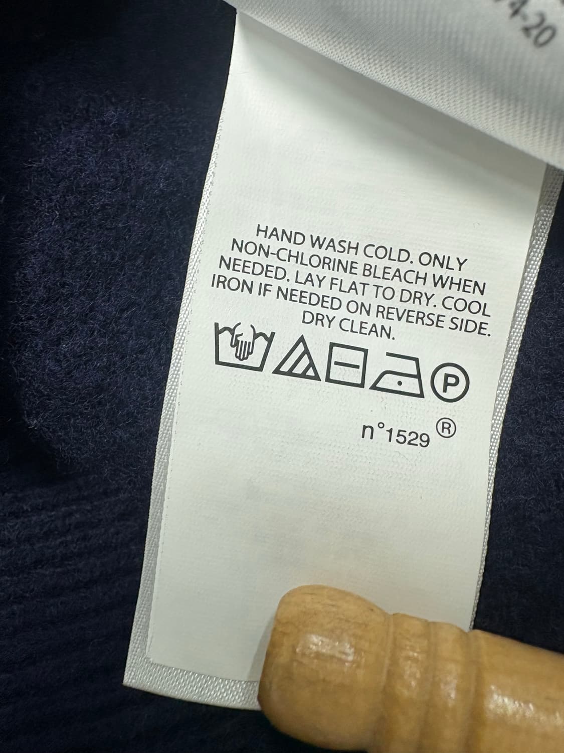 폴로 랄프로렌 네이비 니트 집업 상품이미지8