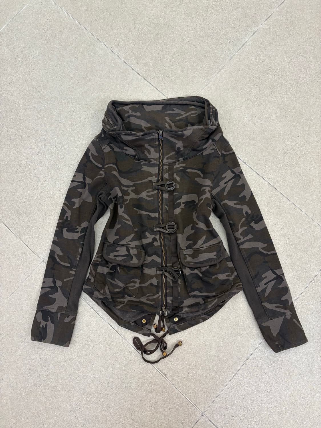 카모 야상 집업 상품이미지1