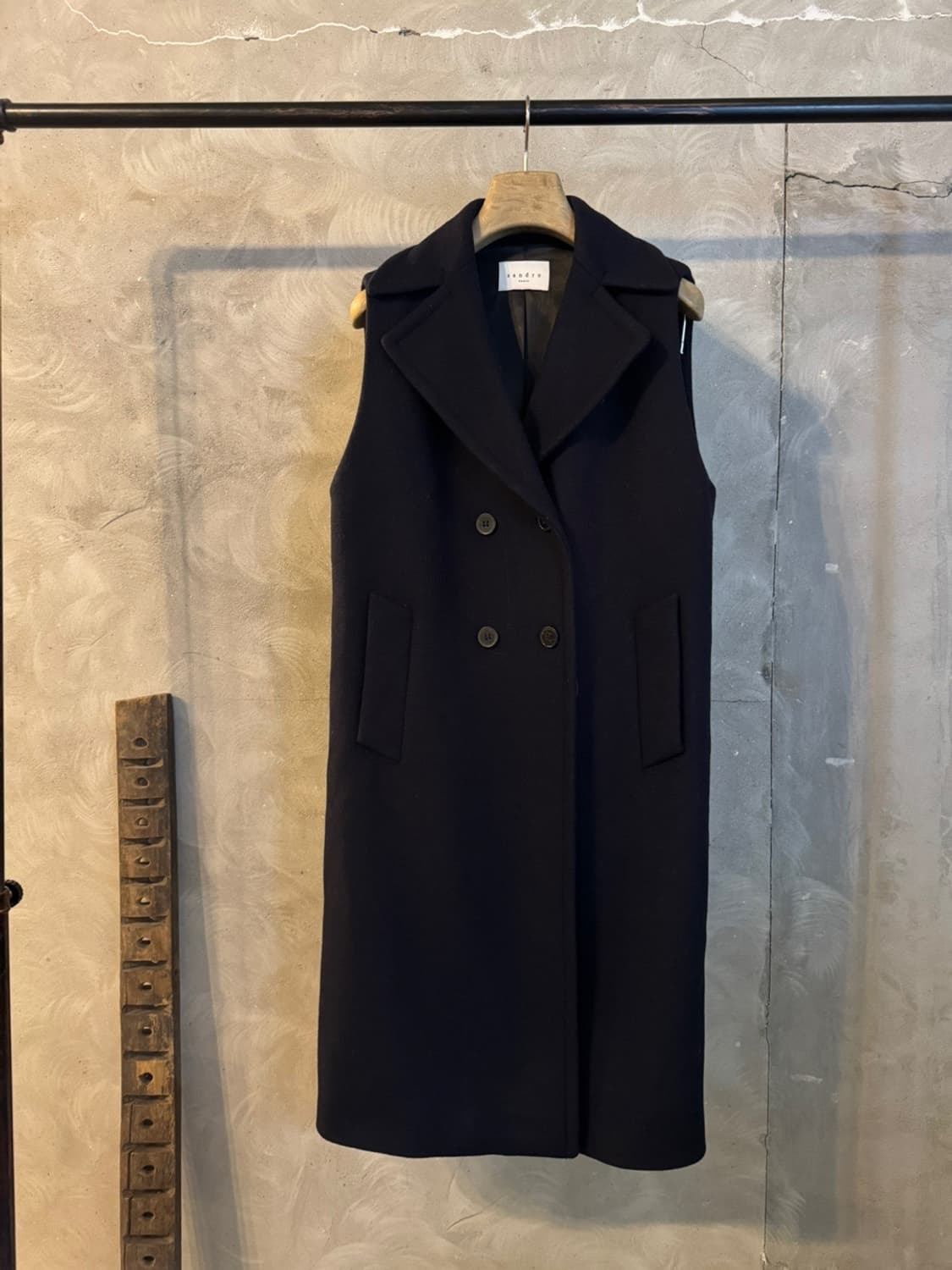 산드로 슬리브리스 코트 55~66 상품이미지1