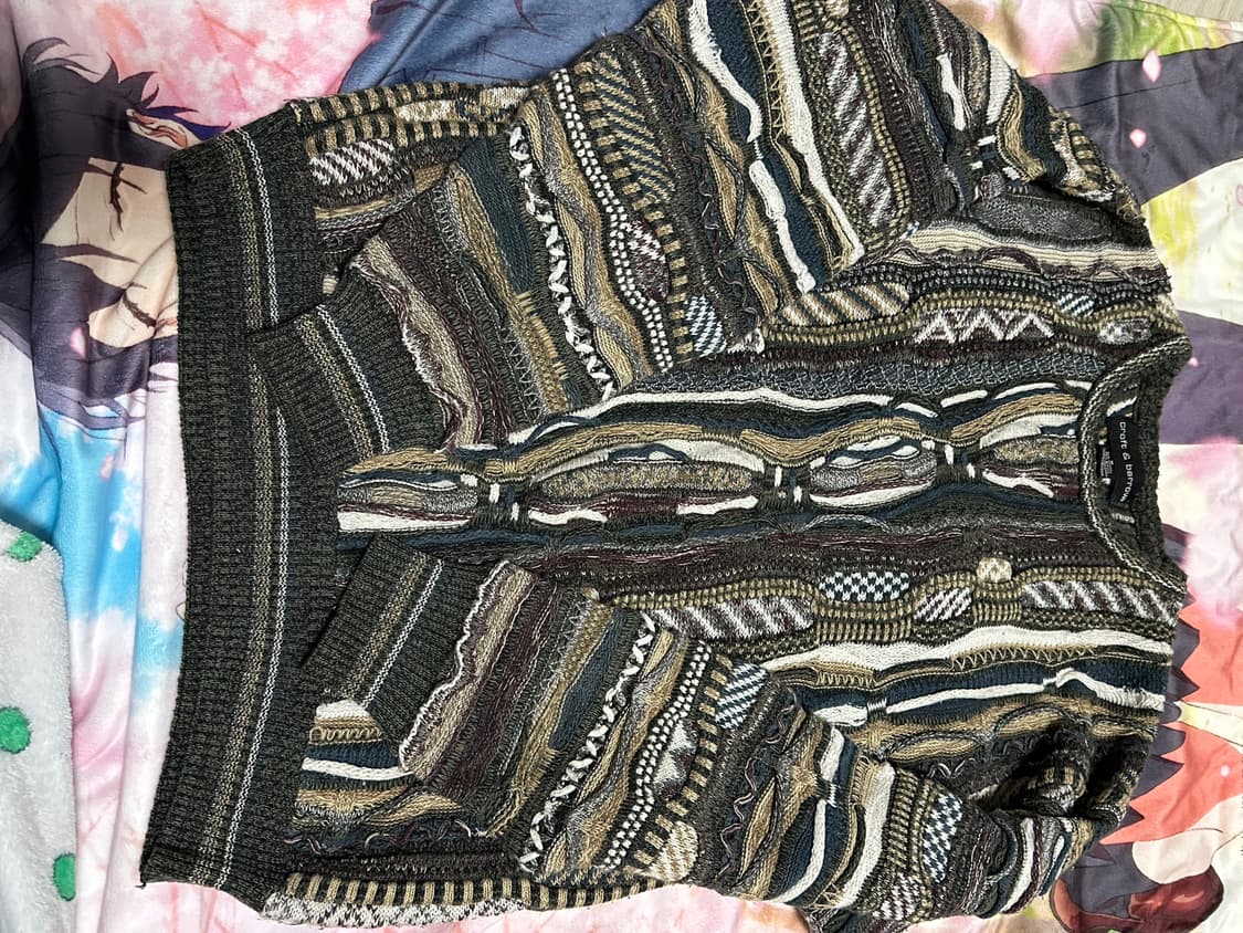 빈티지 케이블 니트  상품이미지1