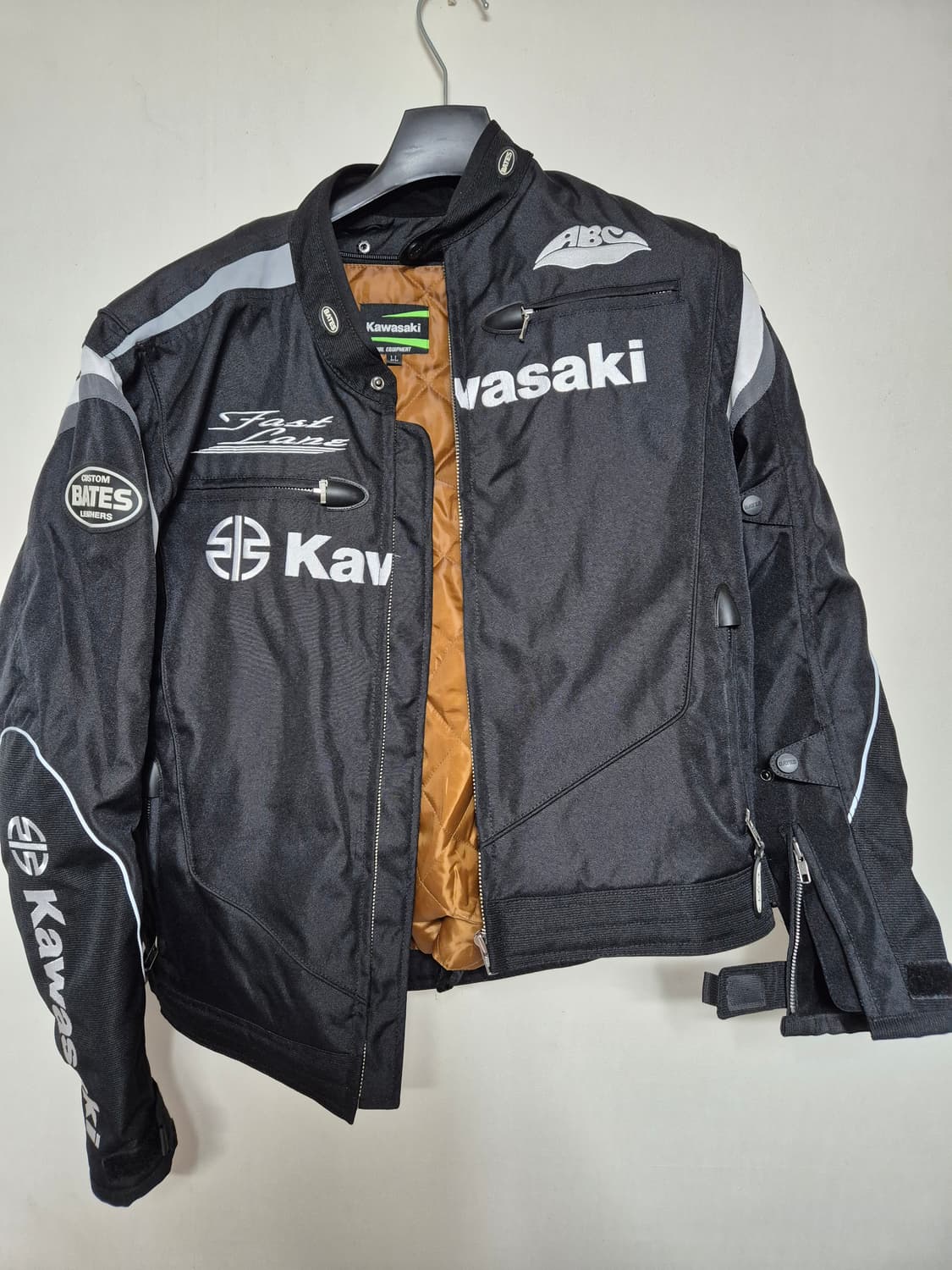 가와사키x베이츠레더 라이딩자켓 XL 상품이미지1