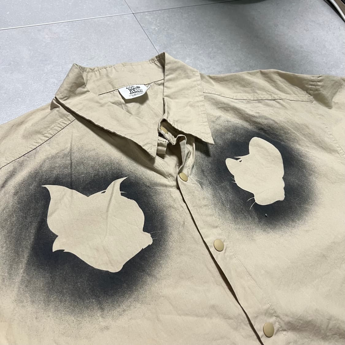 [실측XL] 톰과제리 공식 라이센스 빈티지 반팔 셔츠 상품이미지2