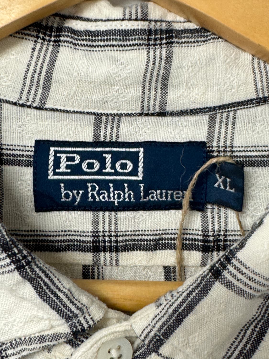 폴로랄프로렌 체크 린넨셔츠 빈티지 남방 00s XL 상품이미지6