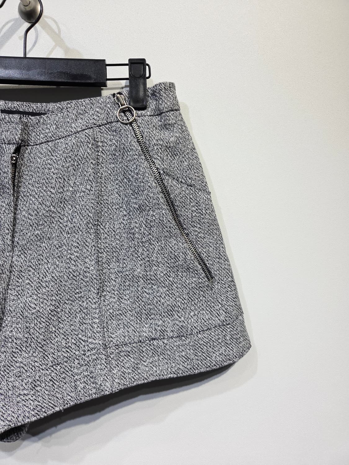 SYSTEM 시스템 링 지퍼 포인트 린넨 혼방 숏팬츠 상품이미지4